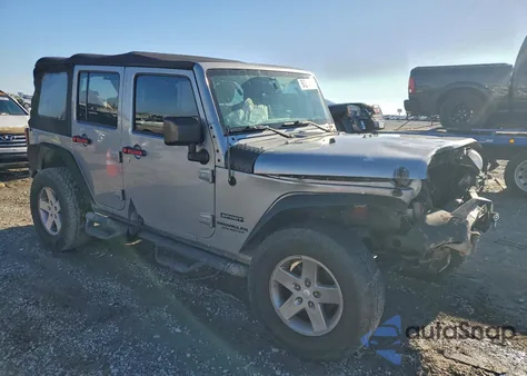 2014 Jeep Wrangler Unlimited Sport из США, поврежденный, VIN 1C4BJWDGXEL304412